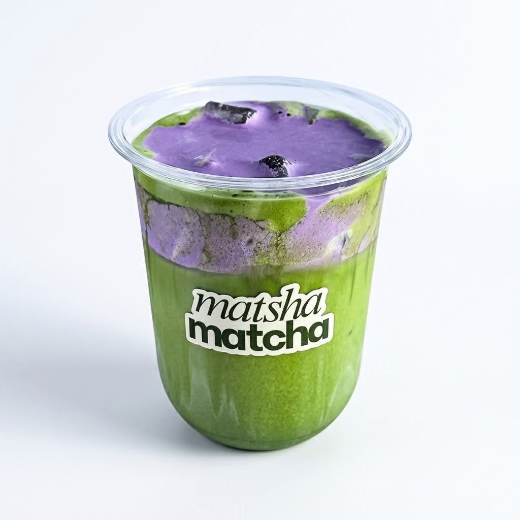 Coconut Ube Cloud Matcha